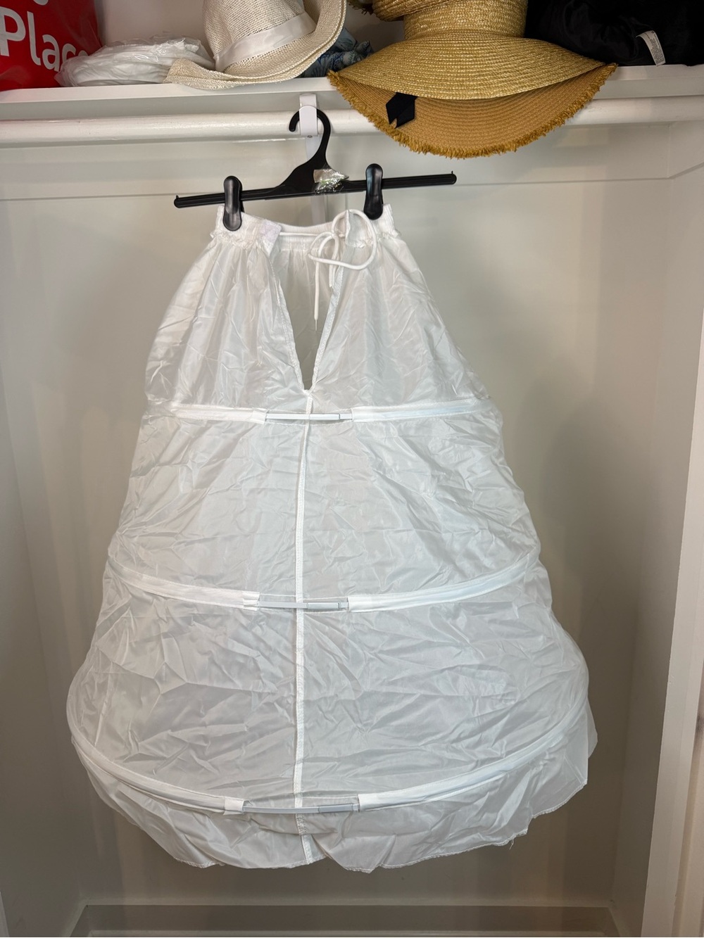 Unbranded White Circle Crinoline Petticoat Skirt 2PACK!!!